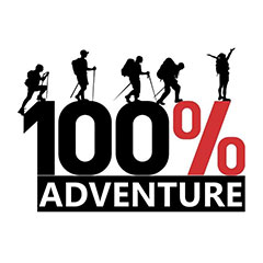 100% Adventure logo. Image © 100% Adventure.