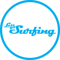 Lets Go Surfing logo Lets Go Surfing Logo. Photo: © Lets Go Surfing