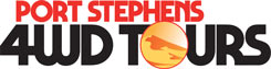 Port Stephens 4WD Tours logo. Photo © Port Stephens 4WD Tours