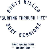 Rusty Miller Surf logo. Image © Rusty Miller Surf