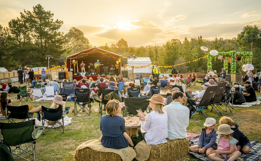 The End Festival, Hill End. Photo: John Spencer/OEH