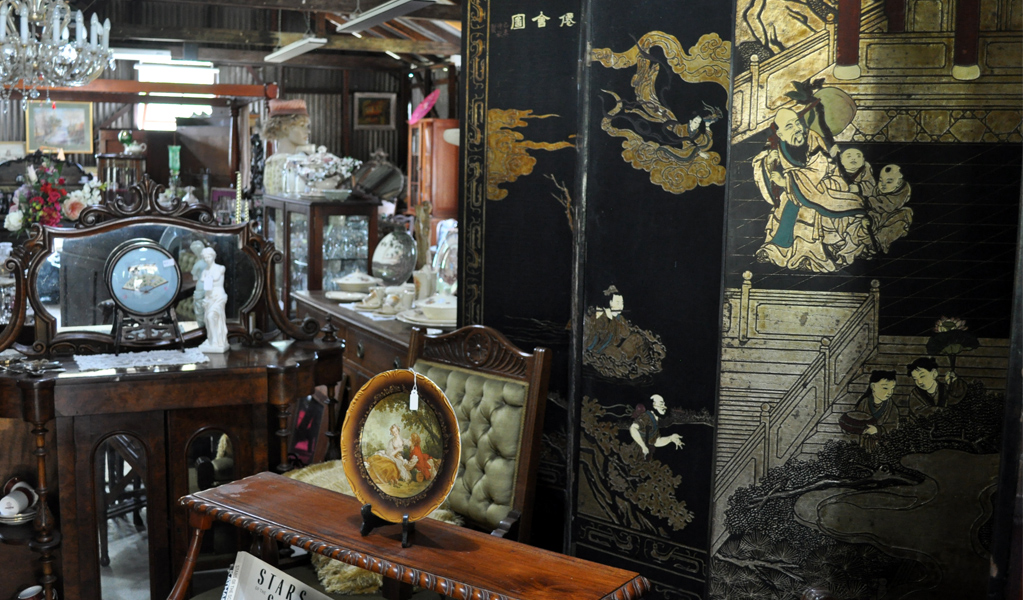 Various items for sale in the antique shop in Corneys Garage, Hartley Historic Site, near Lithgow. Credit:  Cherylin Collier &copy;  Cherylin Collier
