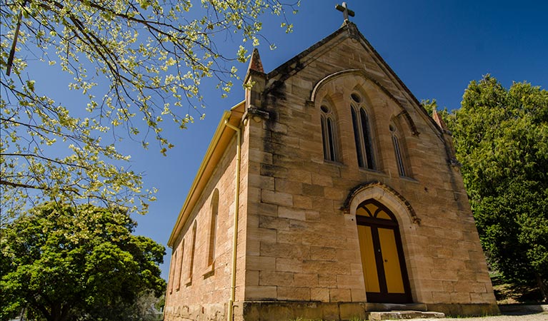 St Bernards Church, Hartley Historic Site. Photo: John Spencer