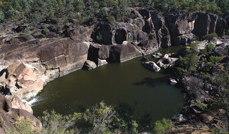 Macintyre Falls, Kwiambal National Park. Photo: Michael van Ewijk/NSW Government