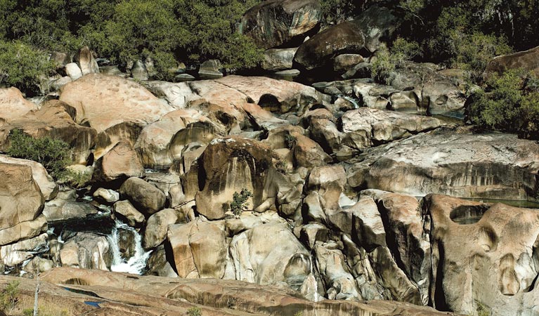 Macintyre Falls, Kwiambal National Park. Photo: Michael van Ewijk/NSW Government