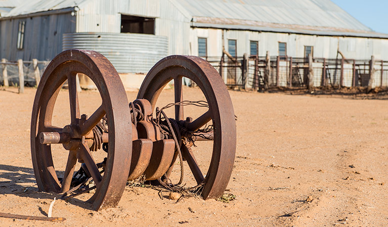 Outdoor Pastoral Museum, Sturt National Park. Photo: John Spencer 